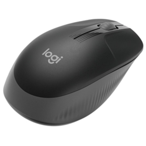 Logitech M190 Full Size Wireless Mouse (Charcoal)