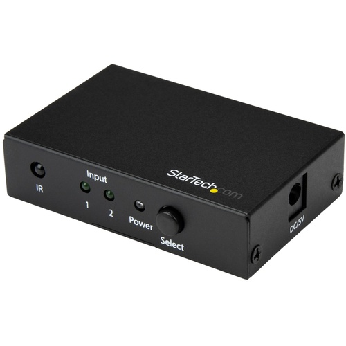 StarTech 2-Port HDMI Switch - 4K 60Hz