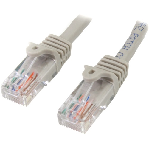 StarTech Snagless Cat5e Patch Cable (Grey, 10m)