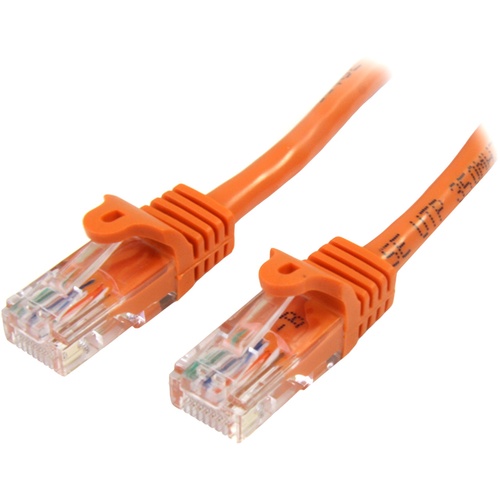StarTech Snagless Cat5e Patch Cable (Orange, 10m)
