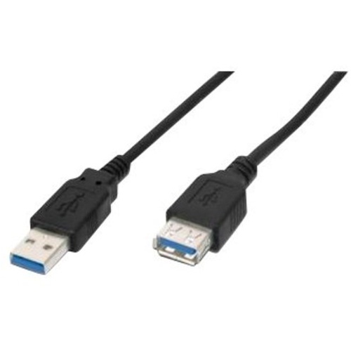 Digitus USB 3.0 Type A (M) to USB Type A (F) Extension Cable (1m)