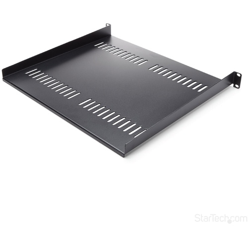 StarTech Vented 1U Rack Shelf - 16in Deep