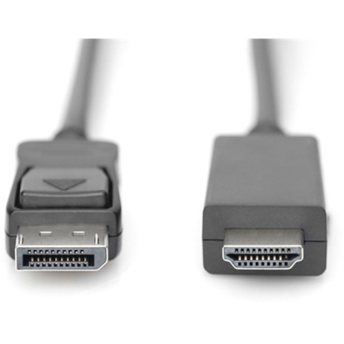 Digitus DisplayPort Source (M) to HDMI Display (M) Monitor Cable (2m)