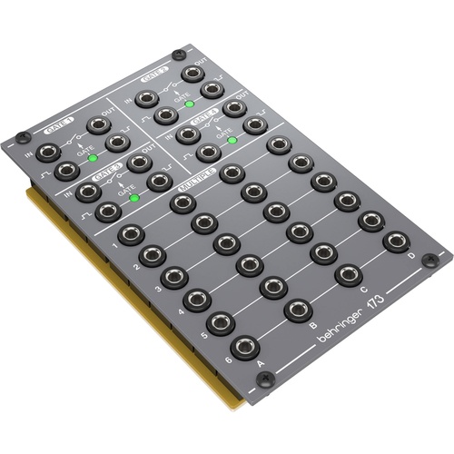 Behringer 173 Quad Gate and Multiples Eurorack Module