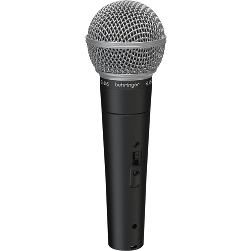 Behringer SL 85S Dynamic Cardioid Handheld Microphone with On/Off Switch