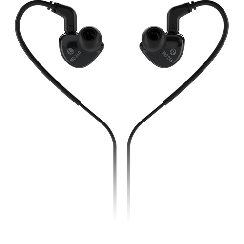 Behringer MO240 Studio Monitoring Earphones with Dual Hybrid Drivers