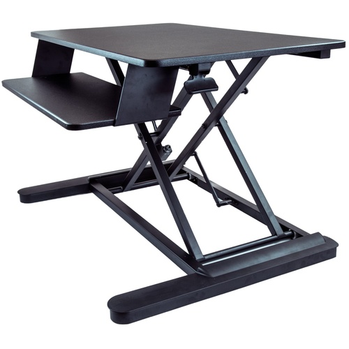 StarTech Sit Stand Desk Converter with Keyboard Tray - Large (90 x 54cm)