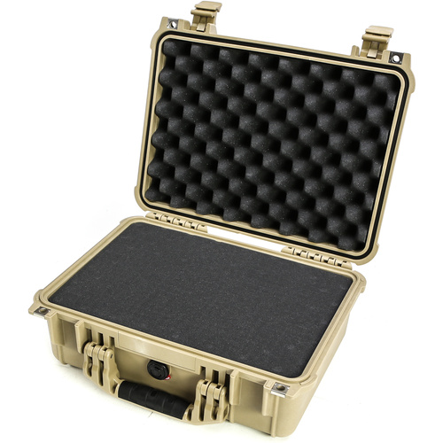 Pelican 1450 Case (Desert Tan, With Foam)