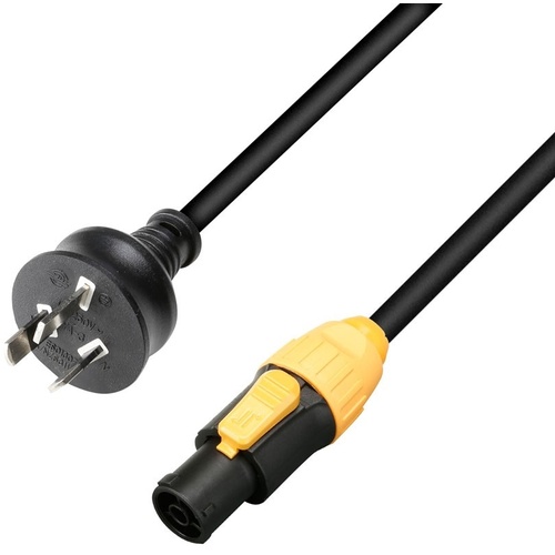 Adam Hall 8101 TCON 0150  IP65 Powertwist Power Cord (1.5 m)