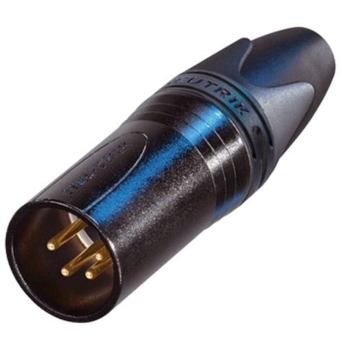 Neutrik NC4MXX-B 4-Pin XLR Male Connector