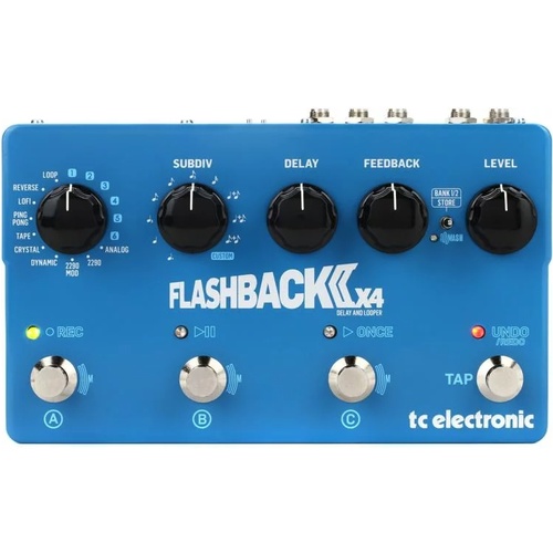 TC Electronic Flashback 2 X4 Delay and Looper Pedal