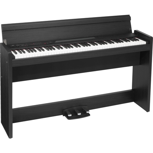 Korg LP-380U 88-Key Slim Digital Piano with Speakers (Rosewood Grain Black)