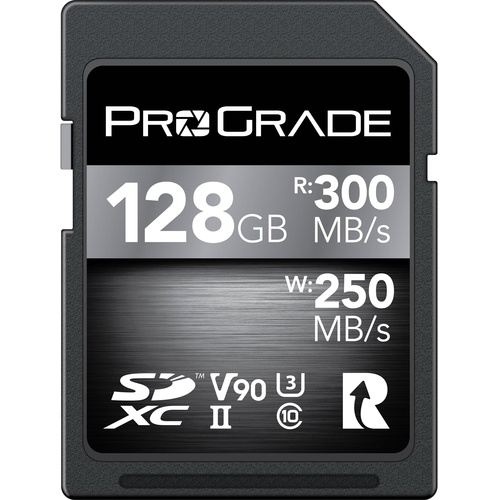 ProGrade Digital 128GB UHS-II SDXC V90 Memory Card