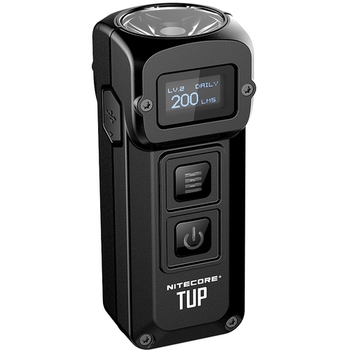 Nitecore TUP Rechargeable Keyring Light (Black)