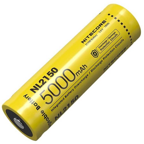 Nitecore NL2150 5000 MAH Rechargeable Li-Ion Battery