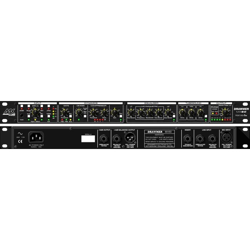 Drawmer MXPro-60 Front End One Channel Strip with Multi-band Tube Saturation