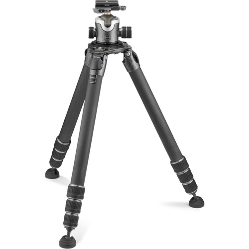 Gitzo Systematic Series 5 Carbon Fiber Tripod w/Arca-Type Series 4 Center Ball Head w/Lever Release