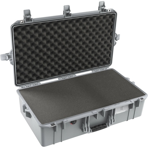 Pelican 1605 Air Case (Silver, With Foam)