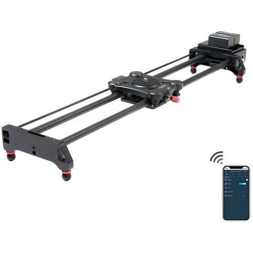 GVM Wireless Carbon Fibre Motorised Camera Slider with Bluetooth App Control (80 cm)