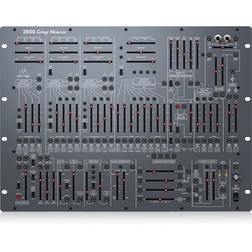 Behringer 2600 Grey Meanie Limited-Edition Analog Semi-Modular Synthesizer