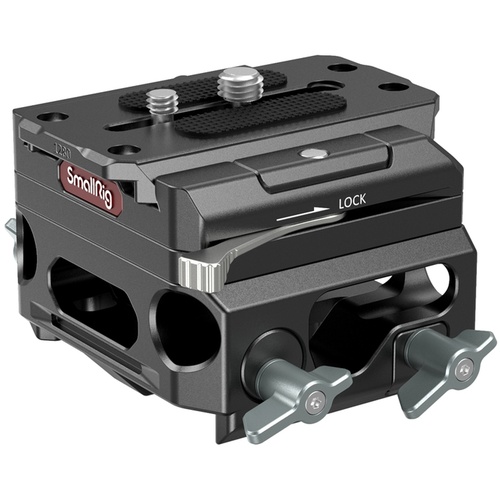 SmallRig 3067 Lightweight Baseplate with Dual 15mm Rod Clamp (magnesium alloy version)