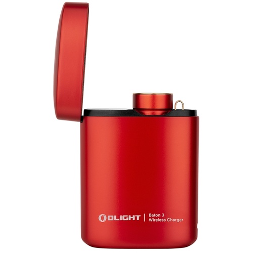 Olight Baton 3 1200 Lumen Rechargeable Flashlight - Premium Edition (Red)
