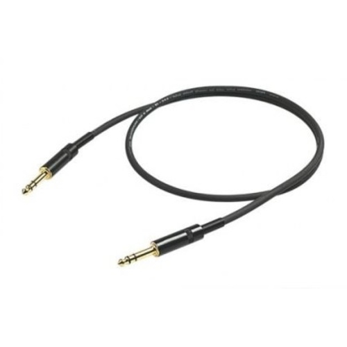 Proel Challenge 6.3mm TRS to 6.3mm TRS Cable (1m)