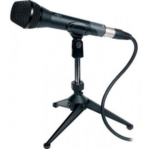 Proel Desk Mic Stand - Small Collapsible Metal Tripod