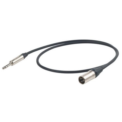 Proel XLR to TRS Braid Shield Cable (5m)