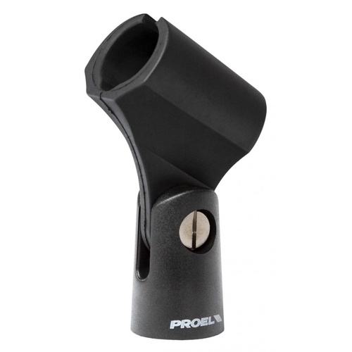 Proel Rubber Slip-in Mic Clip for Tapered Mic