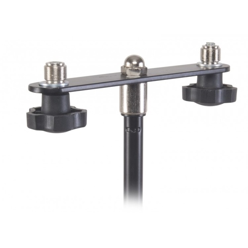 Proel Mic Stand Accessory - T Bar for 2 Mics