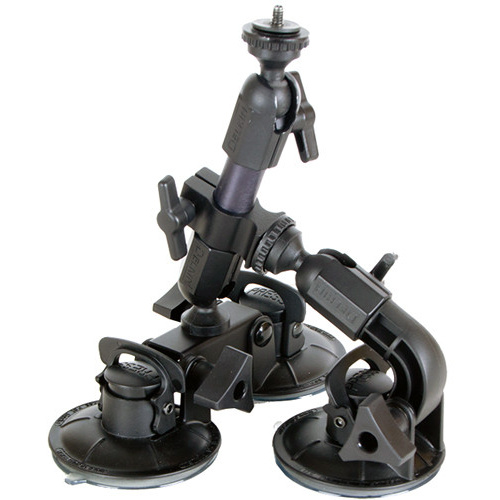 Delkin Devices Fat Gecko Triple Suction Cup Mount