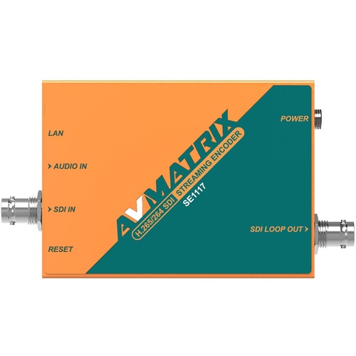 AV Matrix SE1117 H.264/H.265 SDI Streaming Encoder