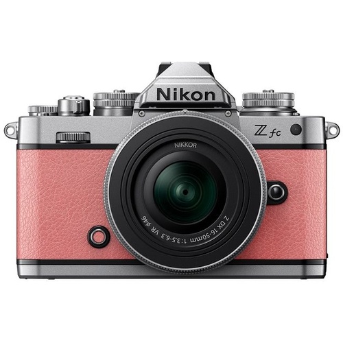Nikon Z fc Mirrorless Digital Camera (Coral Pink) with 16-50mm Lens