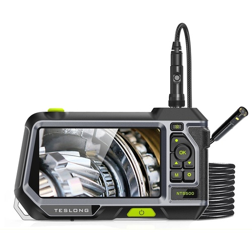 Teslong NTS500 Dual Lens Endoscope (8mm Diameter, 1m Probe)
