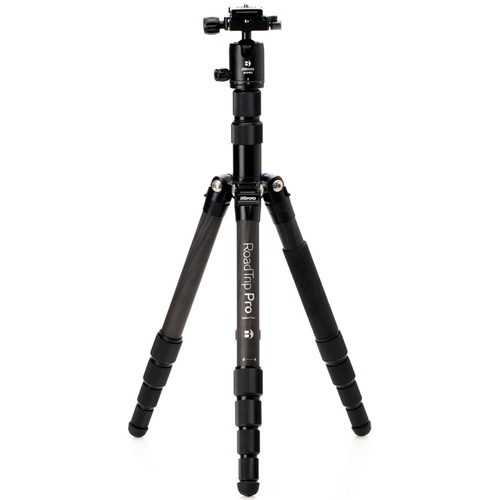 Benro MeFOTO RoadTrip Pro Carbon Fibre Series 1 Travel Tripod with Ball Head & Monopod (Black)