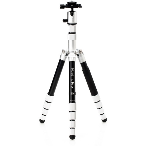 Benro MeFOTO RoadTrip Pro Aluminium Series 1 Travel Tripod with Ball Head and Monopod (Silver)