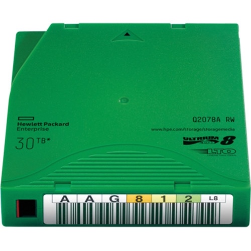 HP 30TB LTO-8 Ultrium RW Data Cartridge