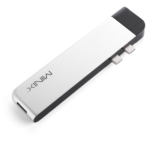 MiniX NEO C-DH Dual HDMI Multimedia Adapter (Silver)