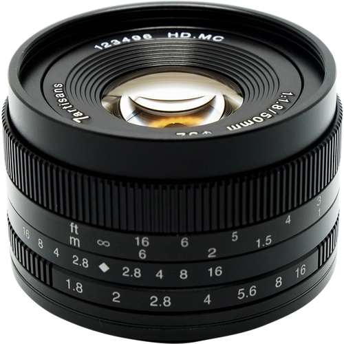 7Artisans 50mm f/1.8 Lens for Fujifilm X