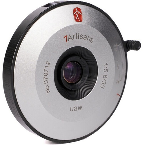 7Artisans 35mm F5.6 Leica M Mount (Black/Silver)