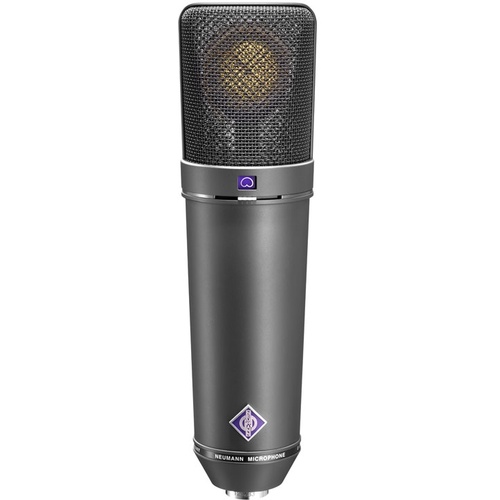Neumann U 87 Ai MT Studio Set Large-Diaphragm Multipattern Condenser Microphone +Shock Mount (Black)