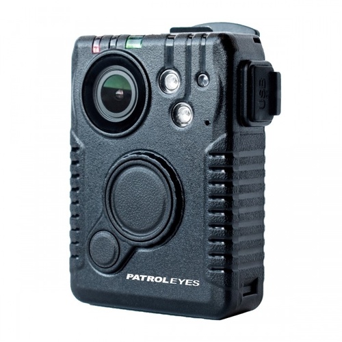 PatrolEyes WiFi Pro 1080P HD GPS Infrared Body Camera