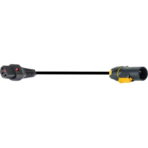 Litepanels Locking IEC to powerCON Cable Adapter for Gemini 1x1 LED Panel (43 cm)