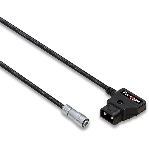 Portkeys D-Tap to Locking 4-Pin Power Cable for BM5 Monitor (3.28')