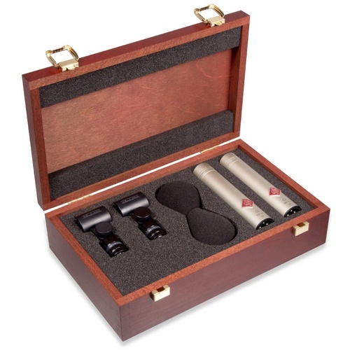 Neumann KM 184 Stereo Matched Microphone Pair (Nickel)