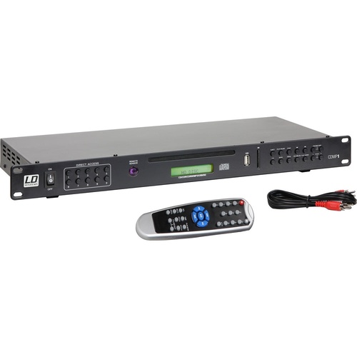 LD Systems CDMP1 19" Rackmount Multimedia Player with Remote