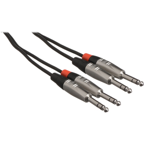 Hosa HSS-020X2 Pro 1/4'' Cable 20ft (Dual)