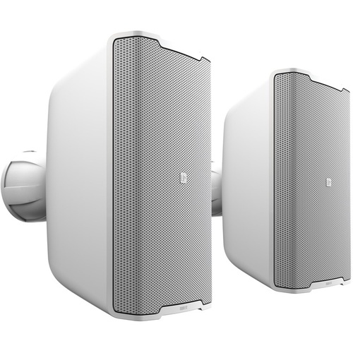 LD Systems 5" Two-way Passive Indoor/Outdoor Installation Loudspeaker (Pair, White)
