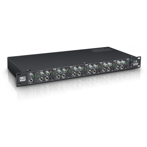 LD Systems 19" Headphone Amplifier 6-Channel